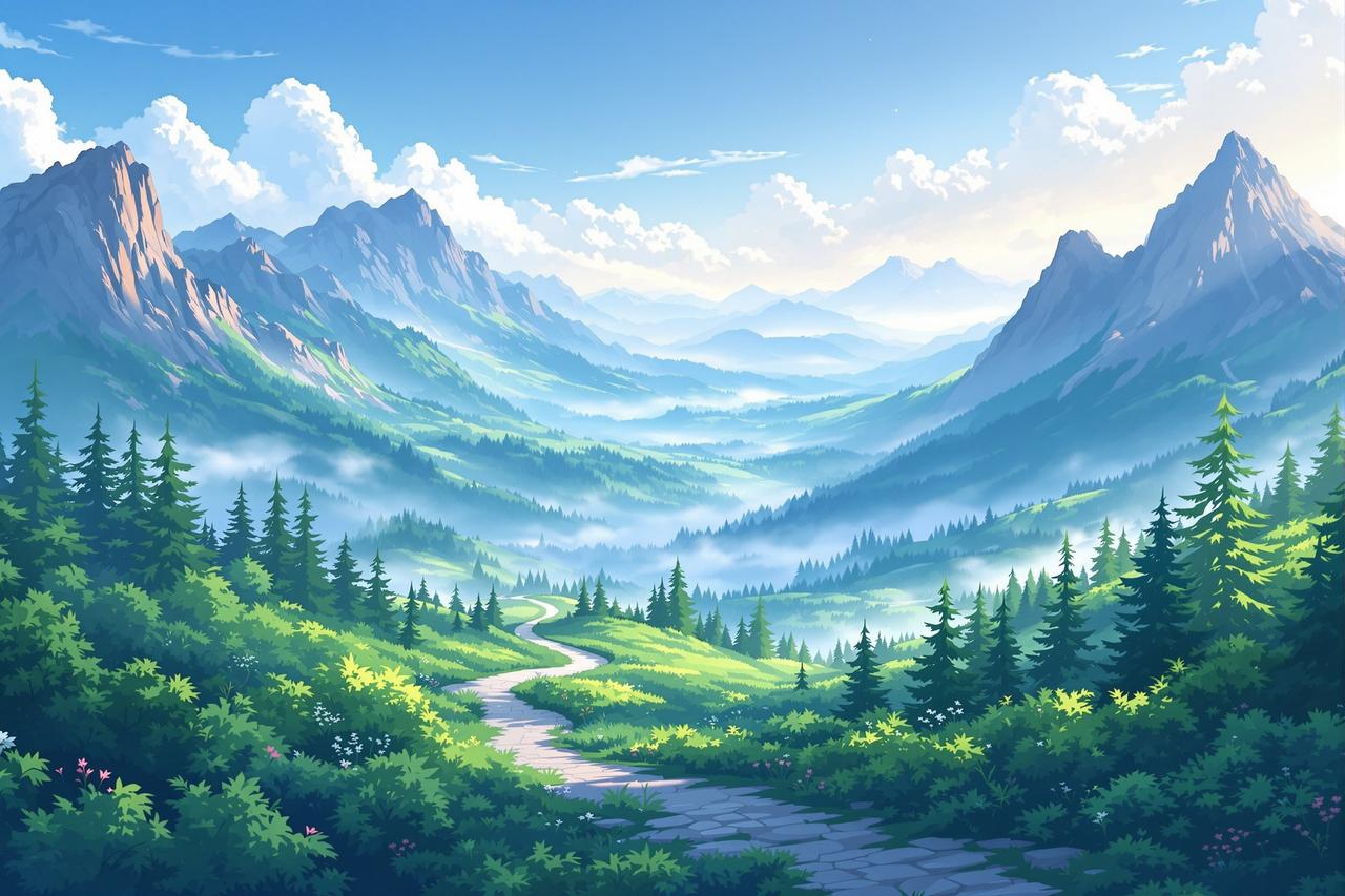 红果短剧网页版 自然风光分类 - 大自然中的静谧时光